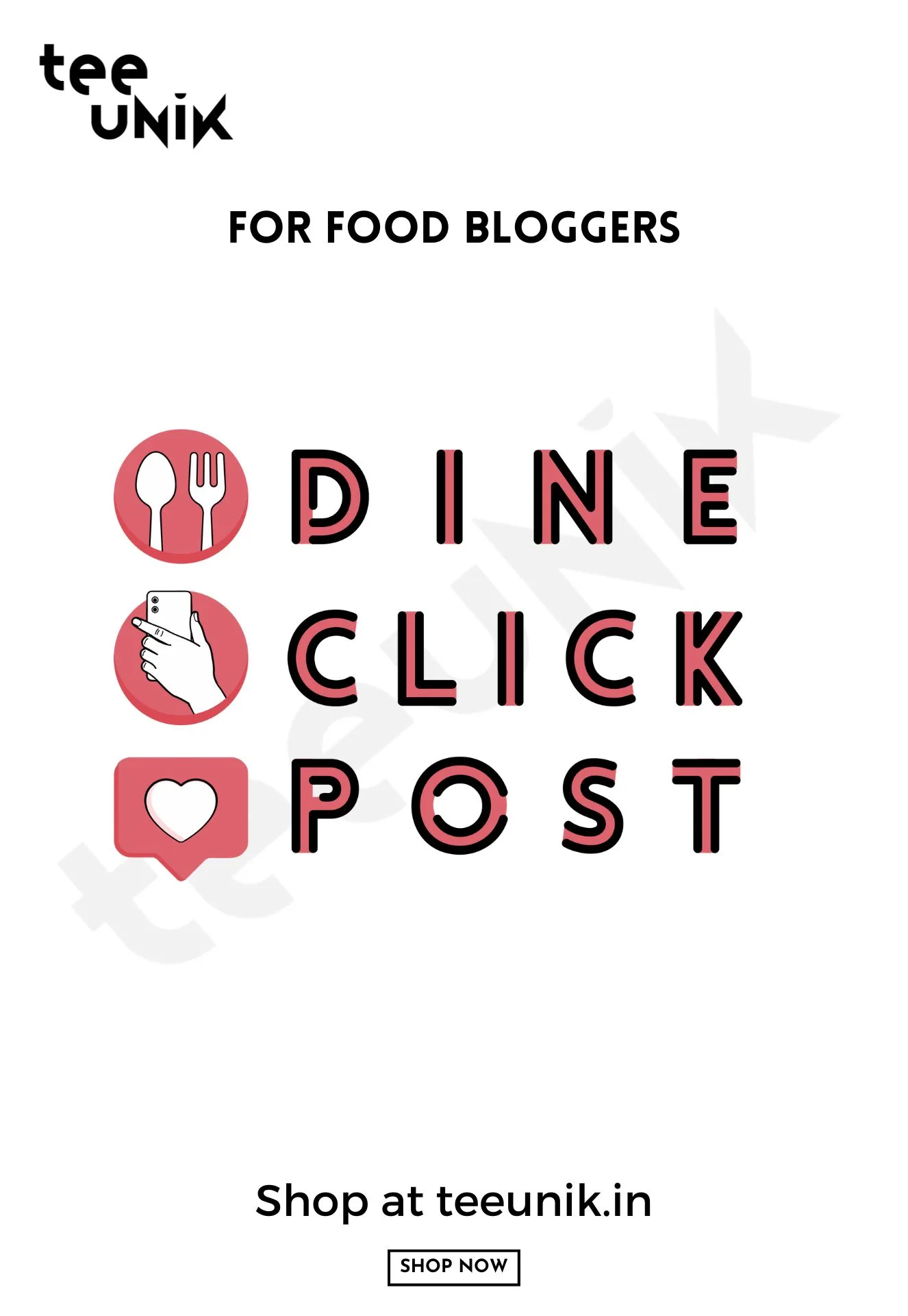 Social Media Influencer T-Shirt, Food Blogger T-Shirt