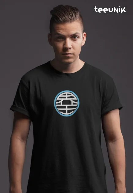 Dragon Ball Z Men's T-Shirt, King Kai Symbol